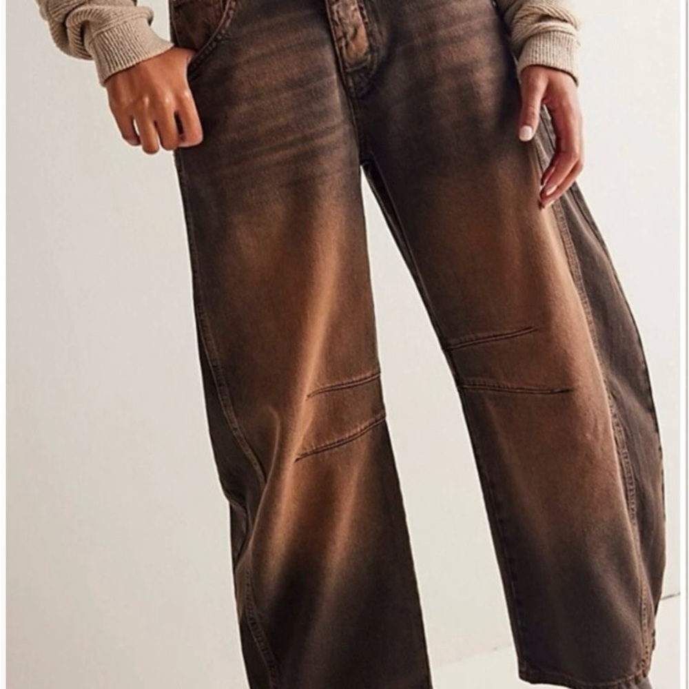 We The Free lucky you midnight barrel root beer color  Flare Jeans